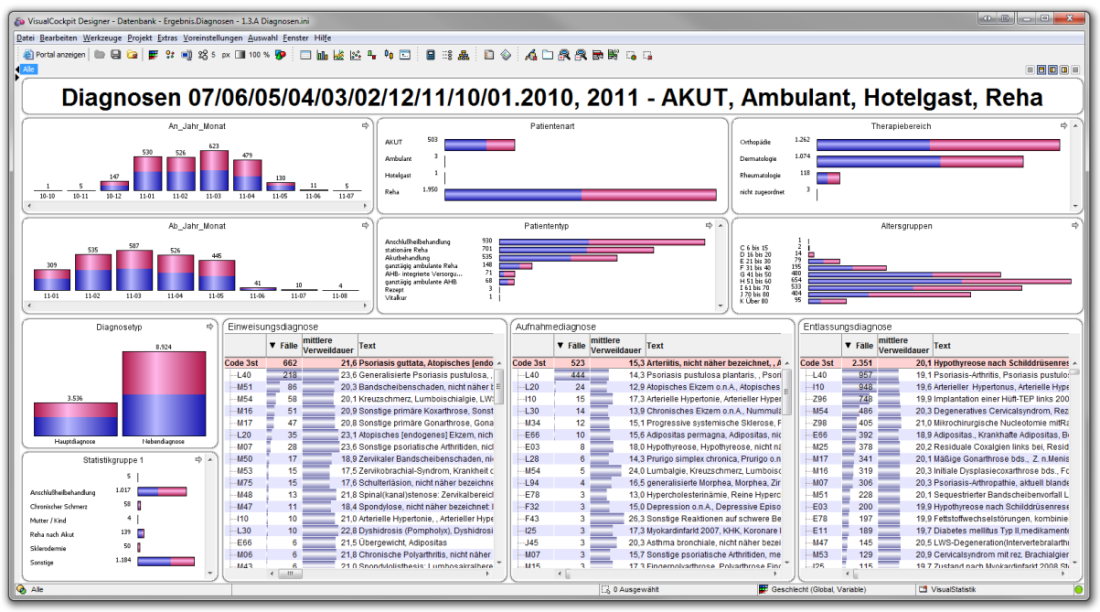 RehaControlling 03 Diagnoseparameter